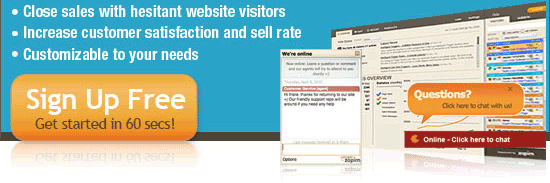 Close sales with hesitant website visitors, increase customer 